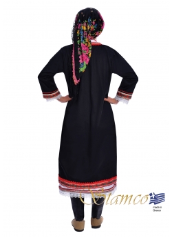 Folklore Costume of Karpathos Island Embroidered 