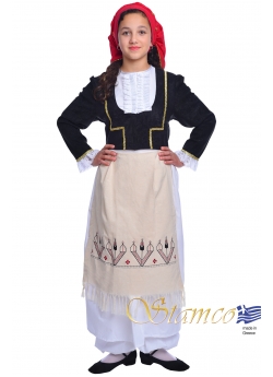 Folklore Crete Girl Costume