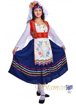 Folklore Corfu Girl Costume