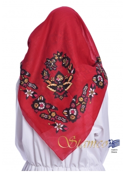 Folklore Traditional Cotton Scarf of Cyprus