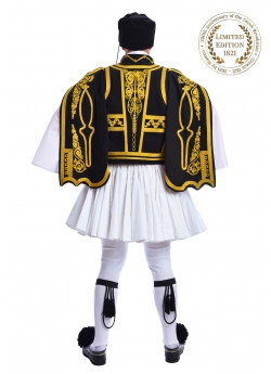 Folklore Evzonas Gold-Black Embroidered Costume
