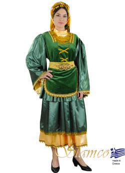 Folklore Mykonos Woman Costume