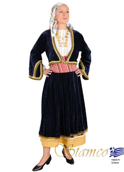 Folklore Aegean Islands Woman Costume
