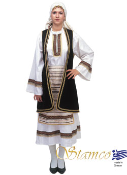 Folklore Souliotissa Woman Costume