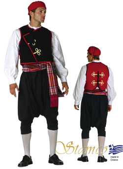 Folklore Cyclades Man Costume