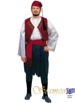 Folklore Aegean Islands Man Costume