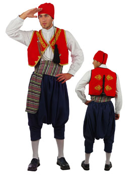 Folklore Aegean Islands Embroidered Costume