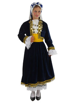 Folklore Cyclades Girl Costume