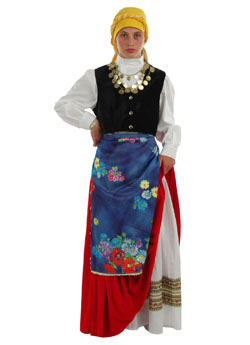 Folklore Kefalonian Girl Costume
