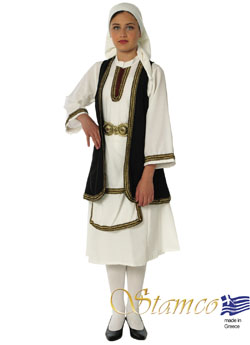 Folklore Souliotissa Girl Costume