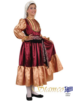 Folklore Aegean Island Girl Costume