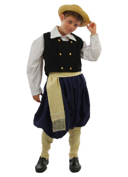 Folklore Eptanissa Boy Costume