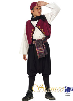 Folklore Kanaris Costume Folklore Kanaris Costume