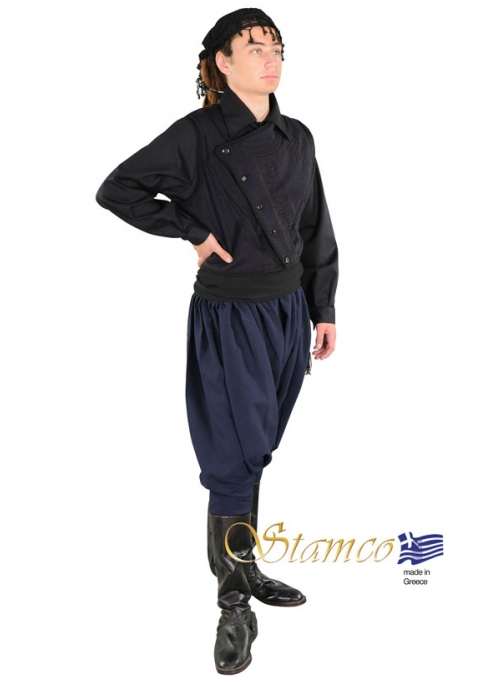 Folklore Crete Man Embroidered Costume
