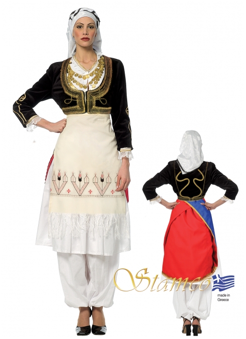 Folklore Crete Woman Costume
