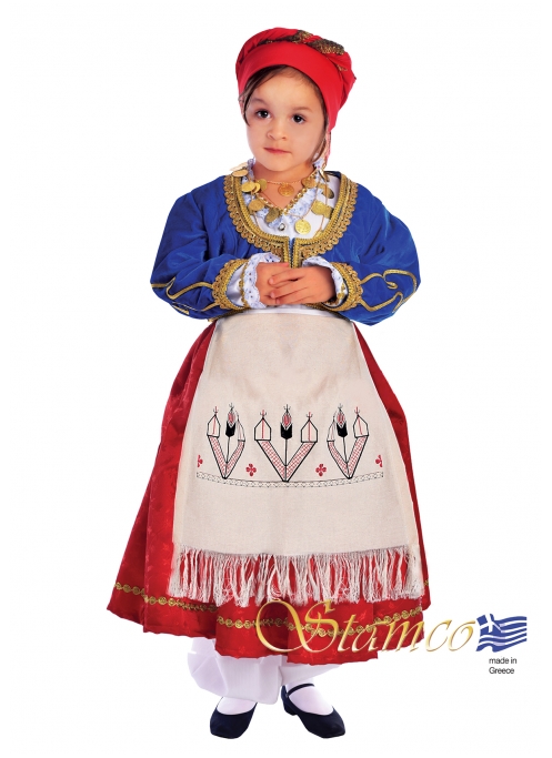 Folklore Cretan Girl Costume