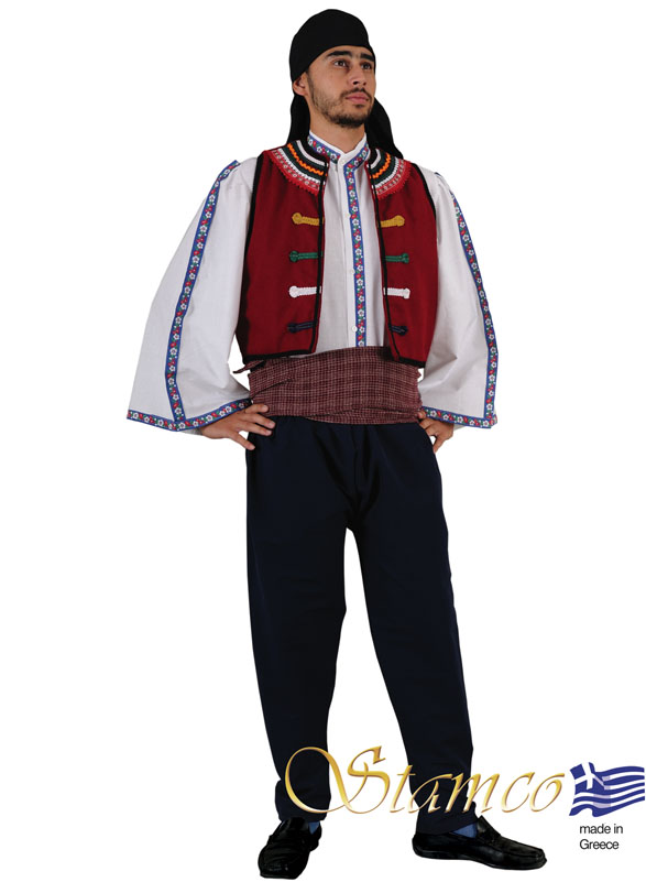 Folklore Thrace Evros Man Costume